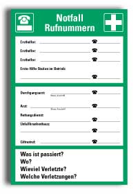 Infotafeln, Aushänge und Verhaltensregeln von fluchtschilder.de