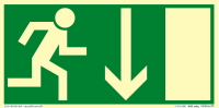 Notausgang,doppelseitig