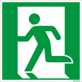 Rettungsweg links